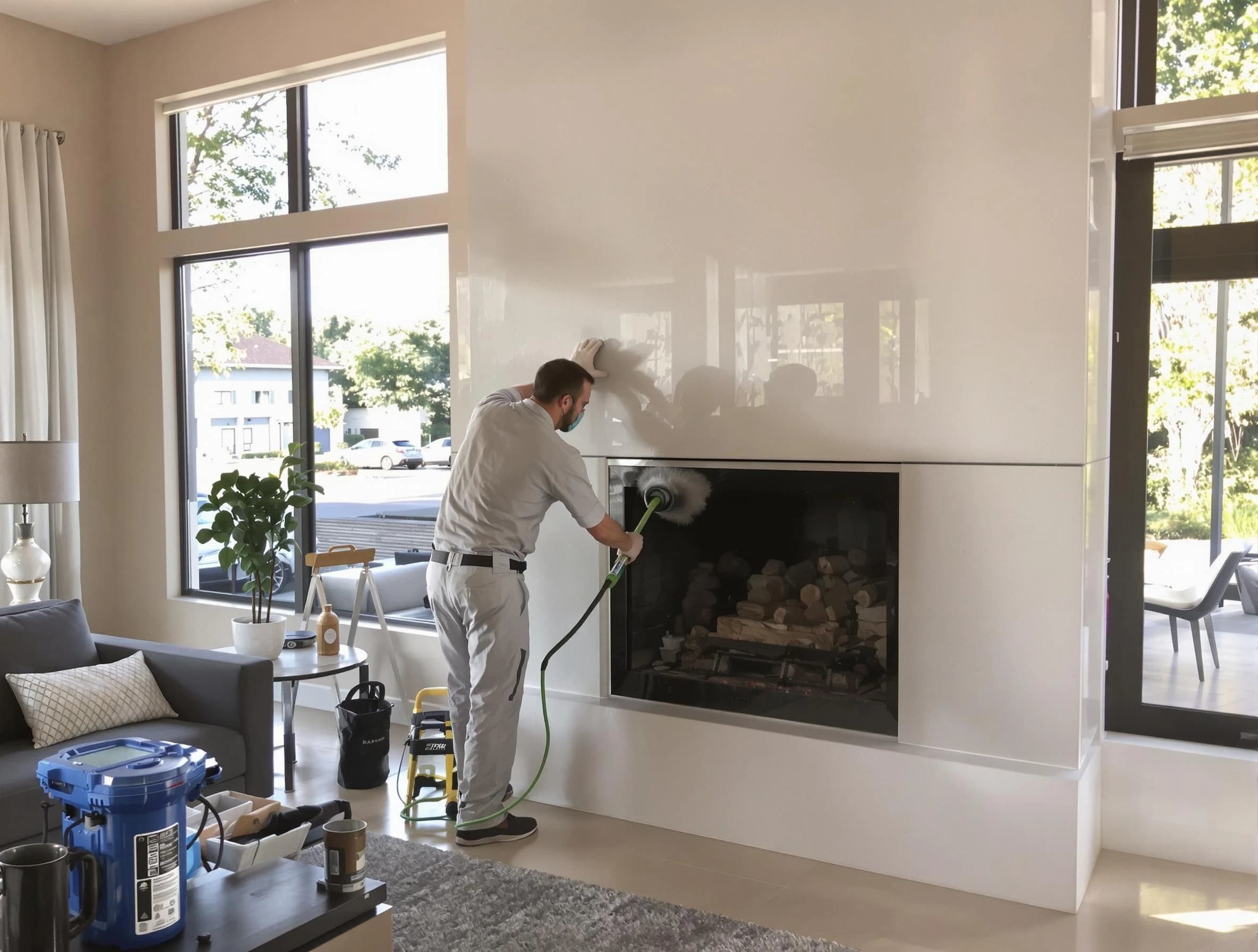 Middleborough Chimney Sweep performing thorough soot removal in Middleborough, MA