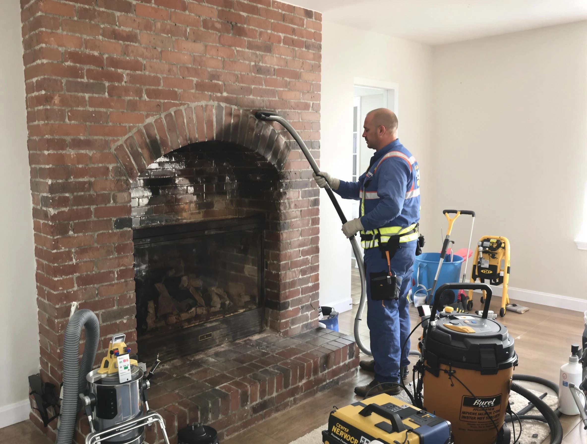 Middleborough Chimney Sweep expert performing detailed chimney sweep in Middleborough, MA