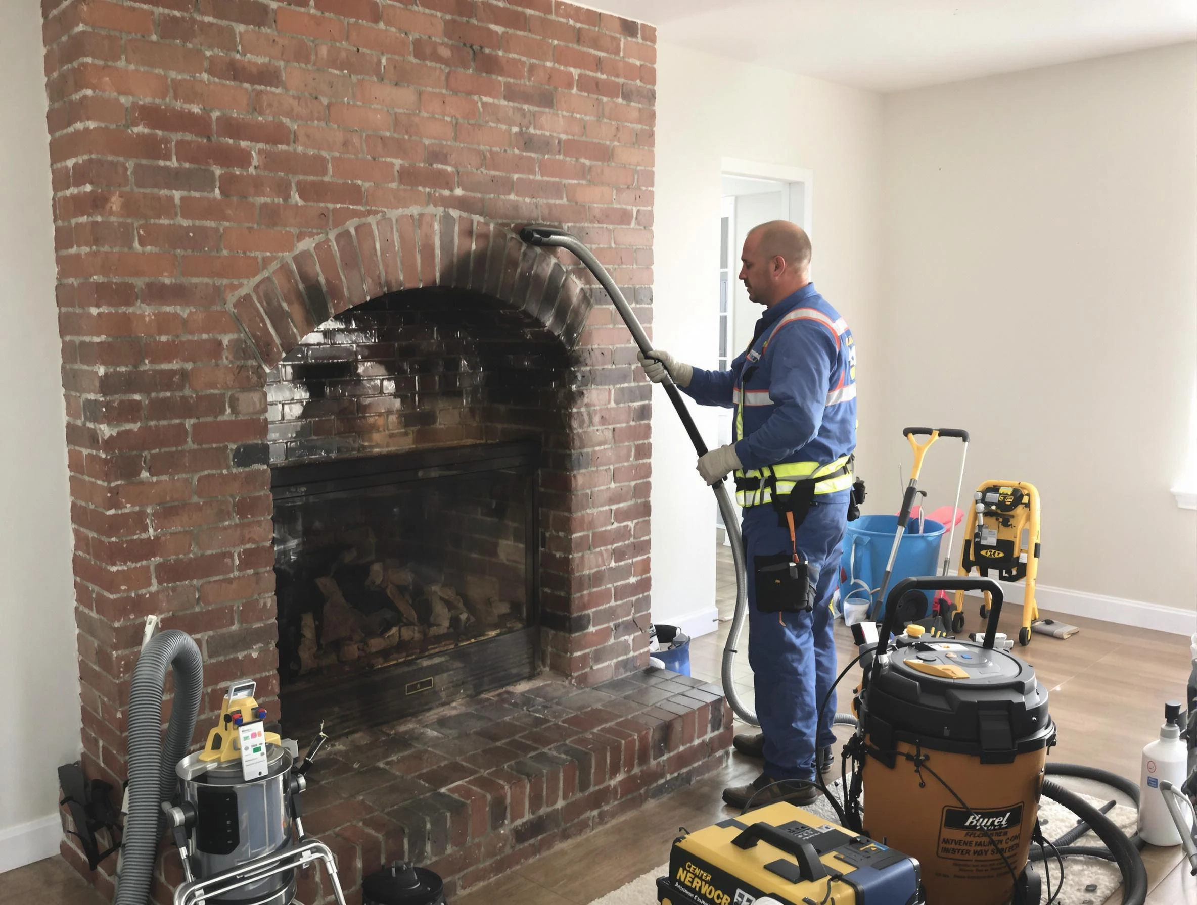 Middleborough Chimney Sweep expert performing detailed chimney sweep in Middleborough, MA
