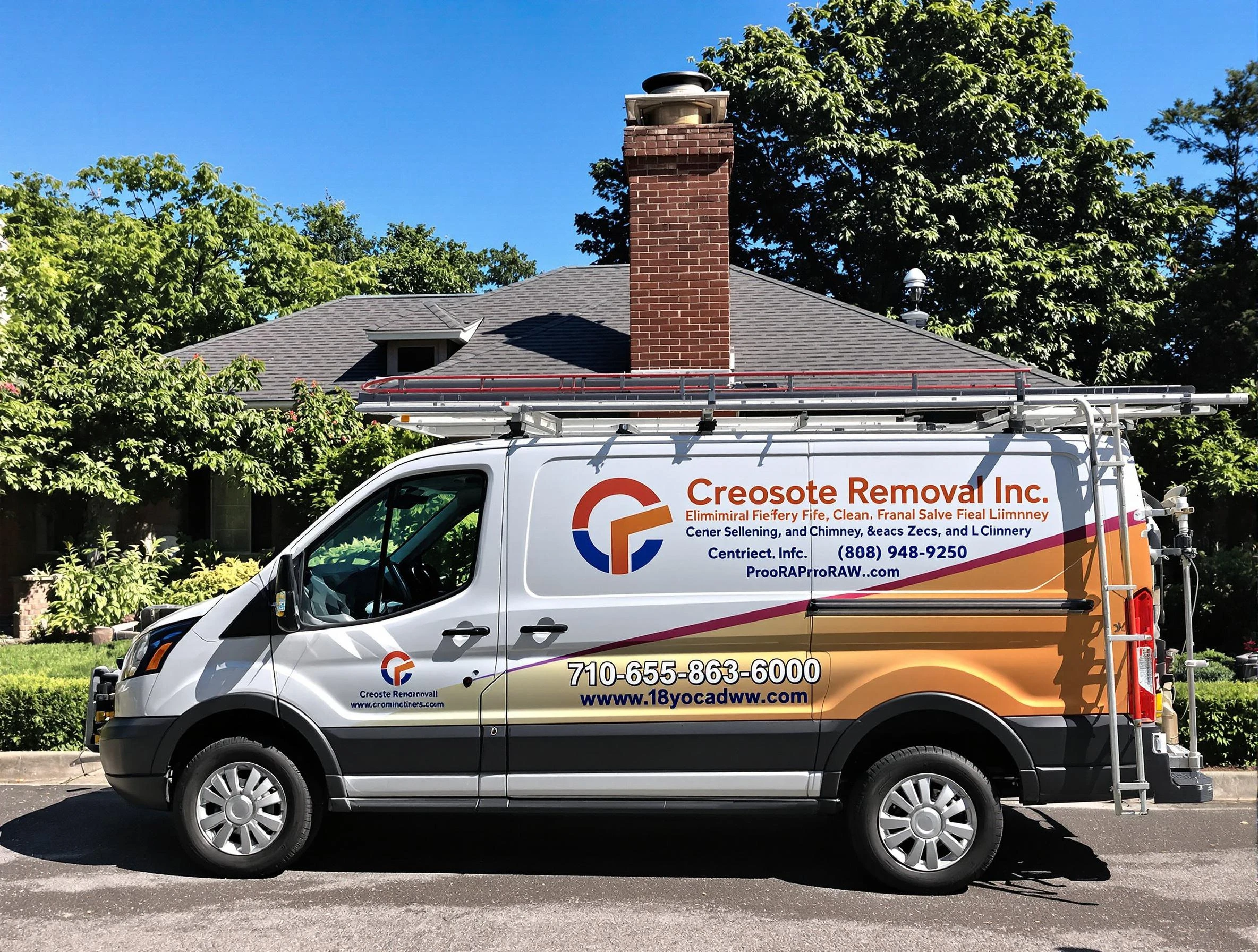 Middleborough Chimney Sweep technician removing creosote safely in Middleborough, MA